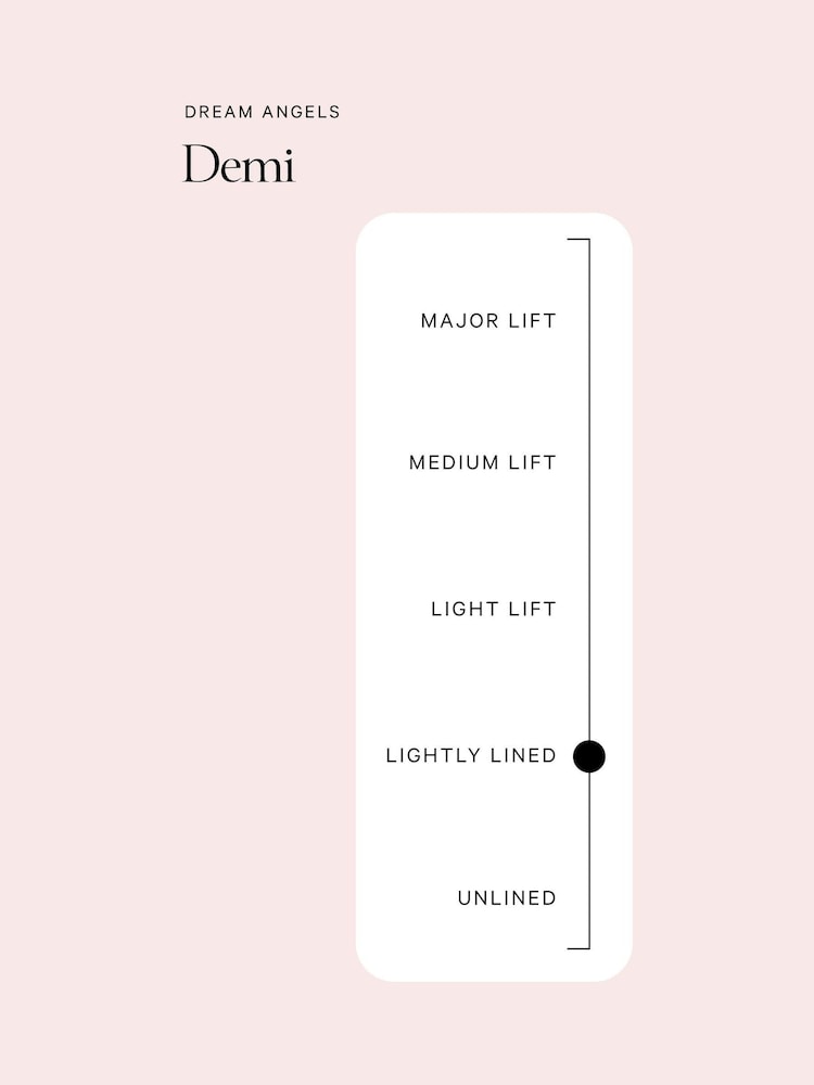 Victoria's Secret Coconut White Lightly Lined Demi Lace Bra - Image 5 of 5