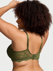Victoria's Secret Woodland Green Lace Lightly Lined Demi Bra - Image 2 of 5