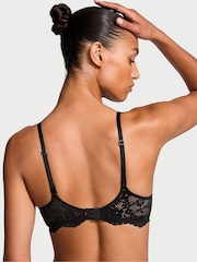 Victoria's Secret Black Lightly Lined Demi Lace Bra - Image 2 of 6