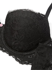 Victoria's Secret Black Lightly Lined Demi Lace Bra - Image 4 of 6