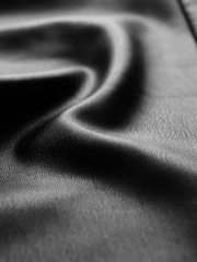 Black Faux Leather Smoothing Wide Leg Trousers - Image 7 of 7