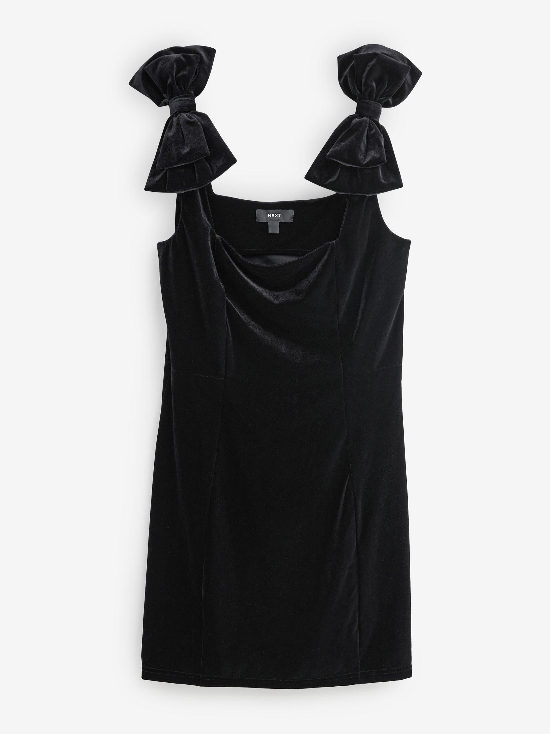 Ted baker black velvet dress outlet