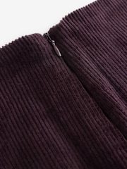 Burgundy Cord Mini Skirt - Image 6 of 6