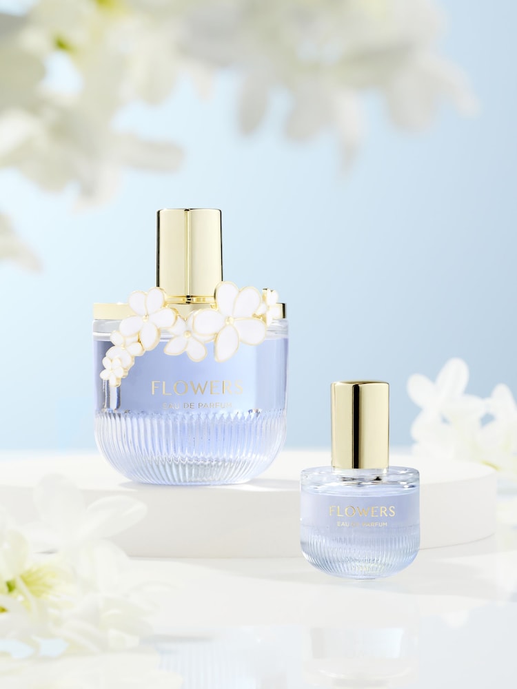 Flowers 100ml and 10ml Perfume Gift Set - Image 1 of 3
