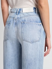 7 For All Mankind Blau Scout Abyss Jeans - Bild 7 von 8