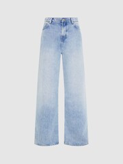 7 For All Mankind Blau Scout Abyss Jeans - Bild 8 von 8