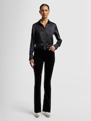7 For All Mankind High Waist Ali Velvet Jeans - Image 3 of 8