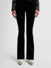 7 For All Mankind High Waist Ali Velvet Jeans - Image 4 of 8