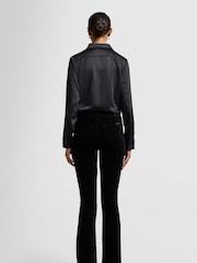 7 For All Mankind High Waist Ali Velvet Jeans - Image 6 of 8