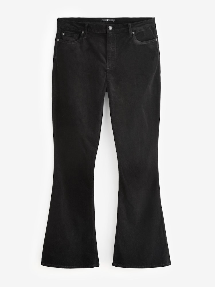 7 For All Mankind High Waist Ali Velvet Jeans - Image 8 of 8