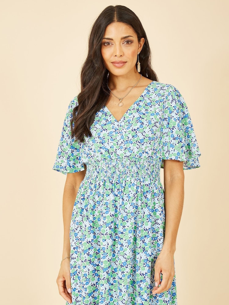 Yumi Maxikleid mit Blümchenmuster - Bild 2 von 5 Yumi Maxikleid mit Blümchenmuster - Bild 2 von 5