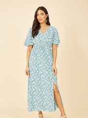 Yumi Maxikleid mit Blümchenmuster - Bild 3 von 5