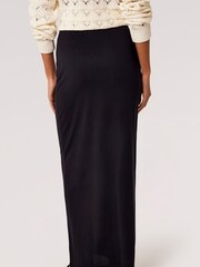Apricot Black Modal Bodycon Maxi Skirt - Image 4 of 4