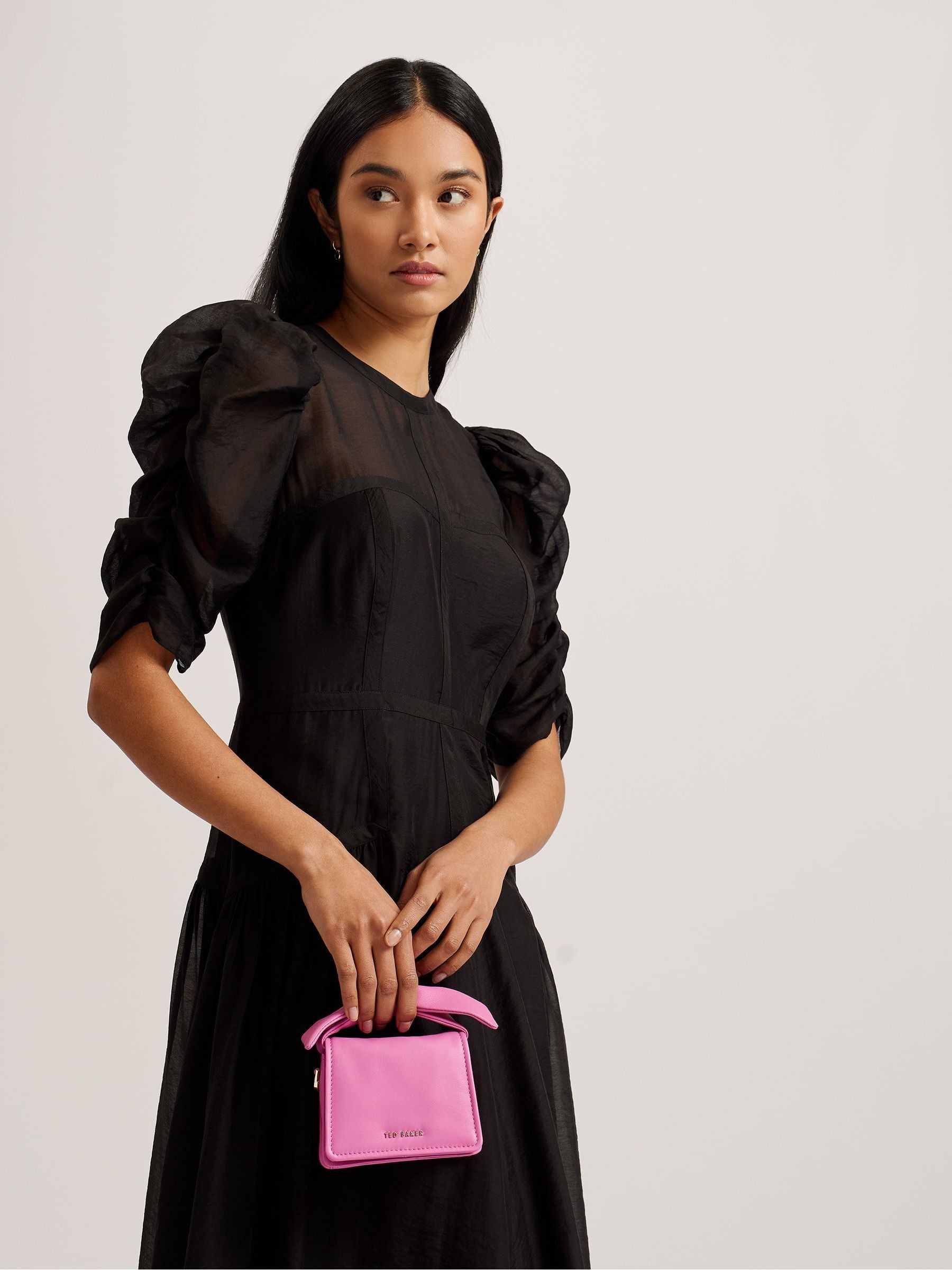 Buy Ted Baker Pink Nialinn Soft Knot Mini Bow Bag from Next Luxembourg