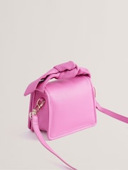 Pink - Ted Baker Nialinn Weiche Mini-Tasche mit Knotendesign und Schleife - Bild 4 von 6