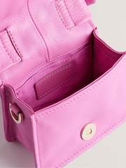 Pink - Ted Baker Nialinn Weiche Mini-Tasche mit Knotendesign und Schleife - Bild 5 von 6