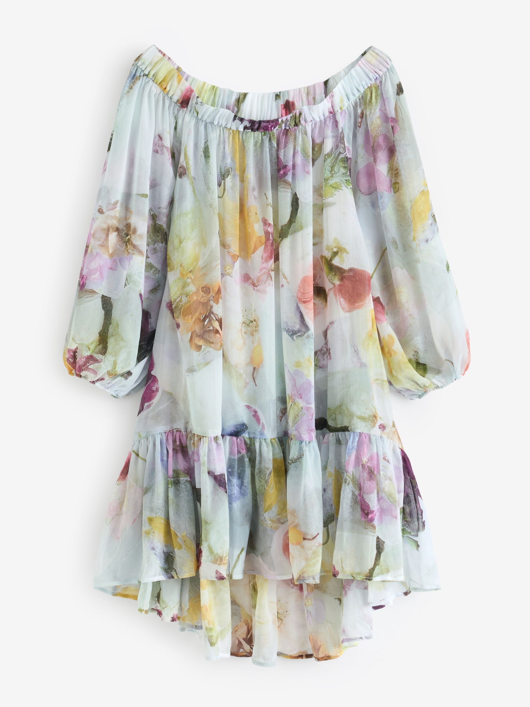 Buy Ted Baker Multi Dashan Off The Shoulder Dress from Next Buy Ted Baker Multi Dashan Off The Shoulder Dress from Next