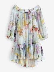 Ted Baker Multi Dashan Off The Shoulder Dress - Image 5 of 7