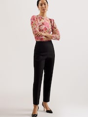 Ted Baker Black Manabut Tailored Trousers - Image 1 of 5