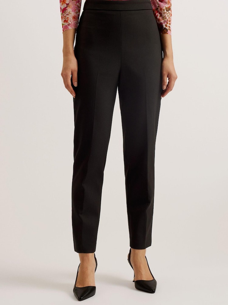 Ted Baker Black Manabut Tailored Trousers - Image 2 of 5