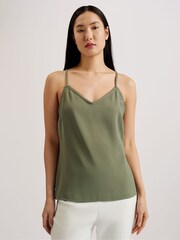 Ted Baker Green Andreno Strappy Cami - Image 1 of 7
