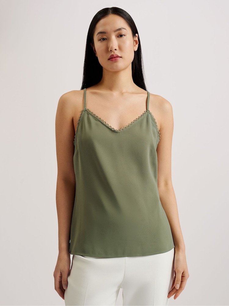 Ted Baker Green Andreno Strappy Cami - Image 1 of 7