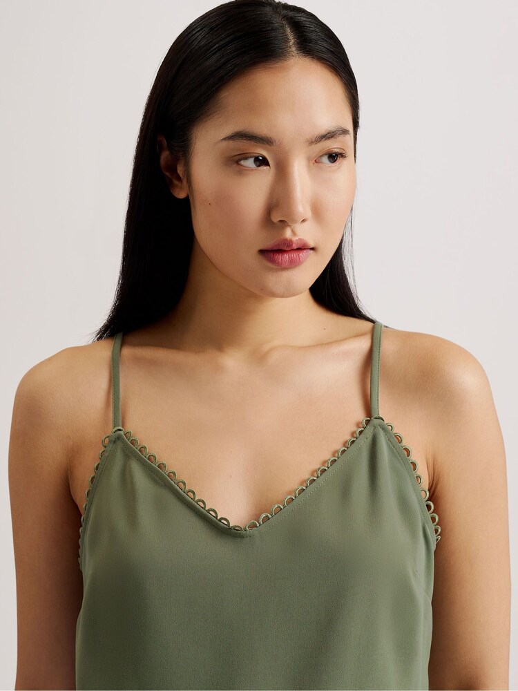 Ted Baker Green Andreno Strappy Cami - Image 2 of 7