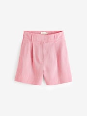 Ted Baker Pink Hirokos Tailored Shorts - Image 4 of 6