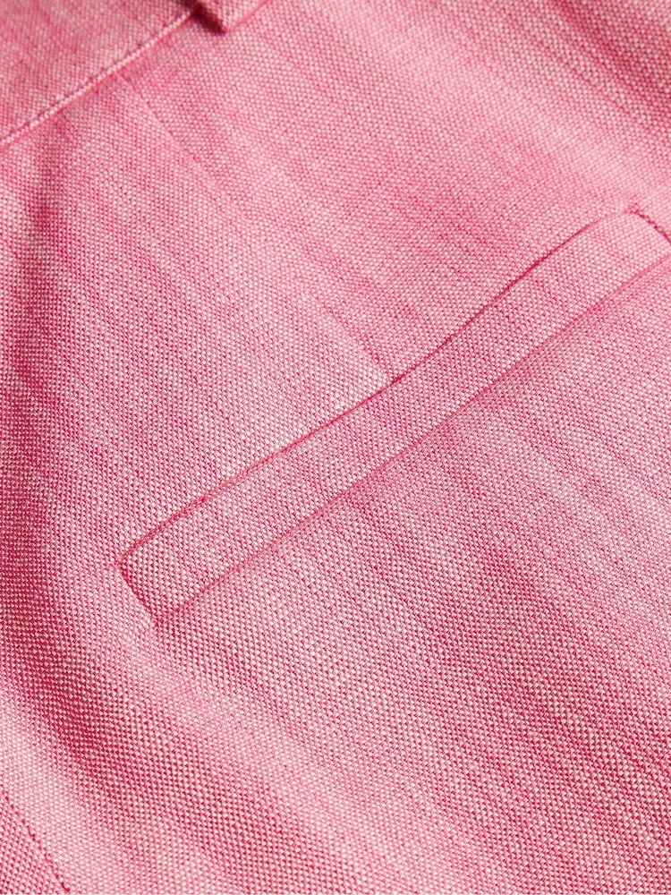 Ted Baker Pink Hirokos Tailored Shorts - Image 6 of 6