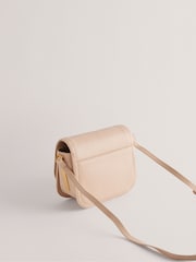 Ted Baker Brown Lock Detail Imilda Small Satchel Bag - Image 4 of 5