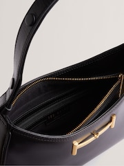Ted Baker Black Edalli Equestrian Baguette Bag - Image 5 of 6
