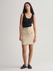 GANT Natural Chino Skirt - Image 3 of 7
