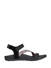 Skechers Black Reggae Lite Beachy Sunrise Sandals - Image 1 of 3