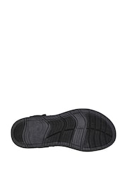 Skechers Black Reggae Lite Beachy Sunrise Sandals - Image 3 of 3