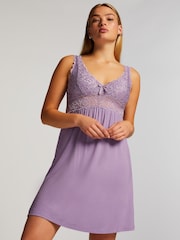 Hunkemöller Nora Lace Slip Dress - Image 1 of 5
