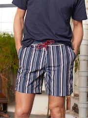 The Savile Row Company Palm Print Swim Shorts - Image 1 of 3