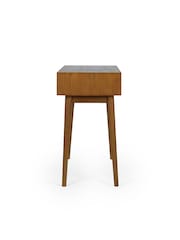 Julian Bowen Ash Lowry Writing Desk With 2 Drawers - Image 5 of 5