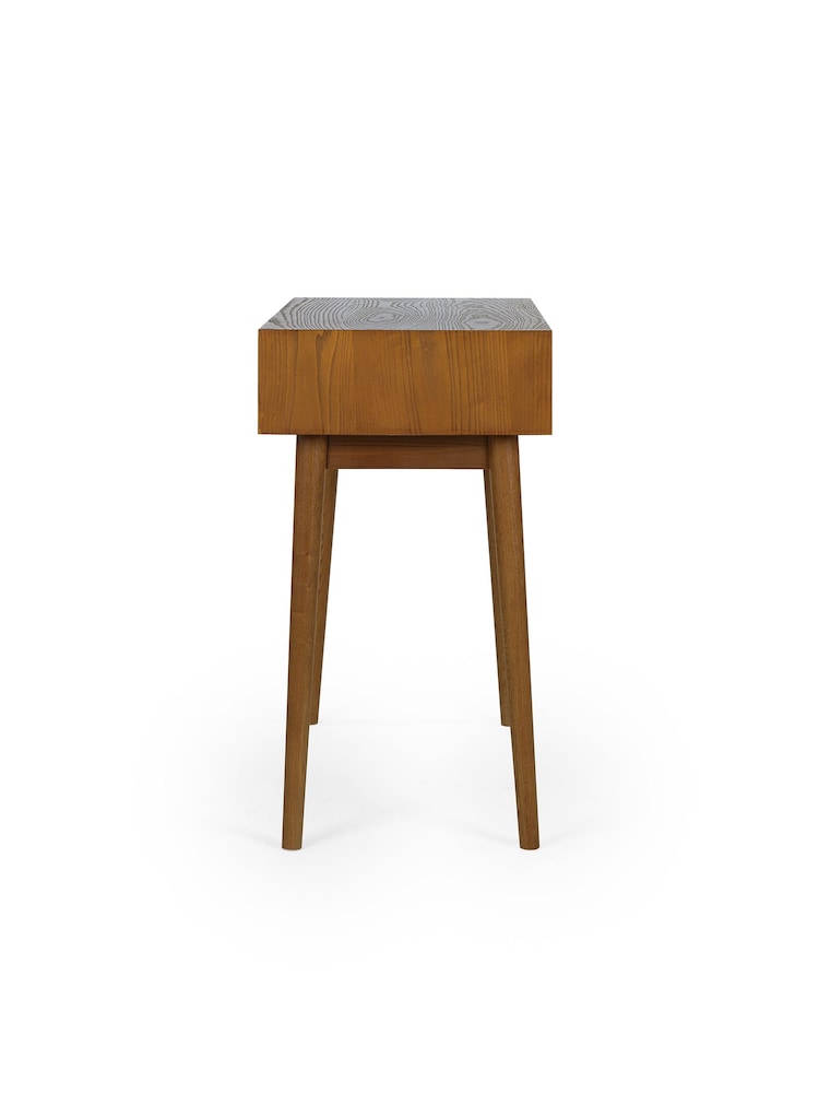 Julian Bowen Ash Lowry Writing Desk With 2 Drawers - Image 5 of 5
