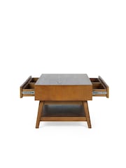 Julian Bowen Ash Lowry 2 Drawer Coffee Table - Image 6 of 6