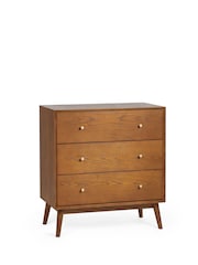 Julian Bowen Ash Lowry 3 Drawer Chest - Image 2 of 5