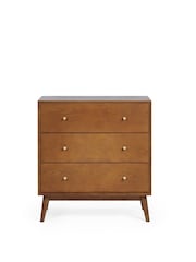 Julian Bowen Ash Lowry 3 Drawer Chest - Image 3 of 5