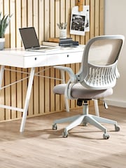 Julian Bowen Grey Juno Office Chair - Image 2 of 6