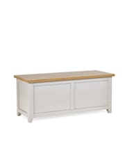 Julian Bowen Elephant Grey Richmond Storage Bench - Image 4 of 6