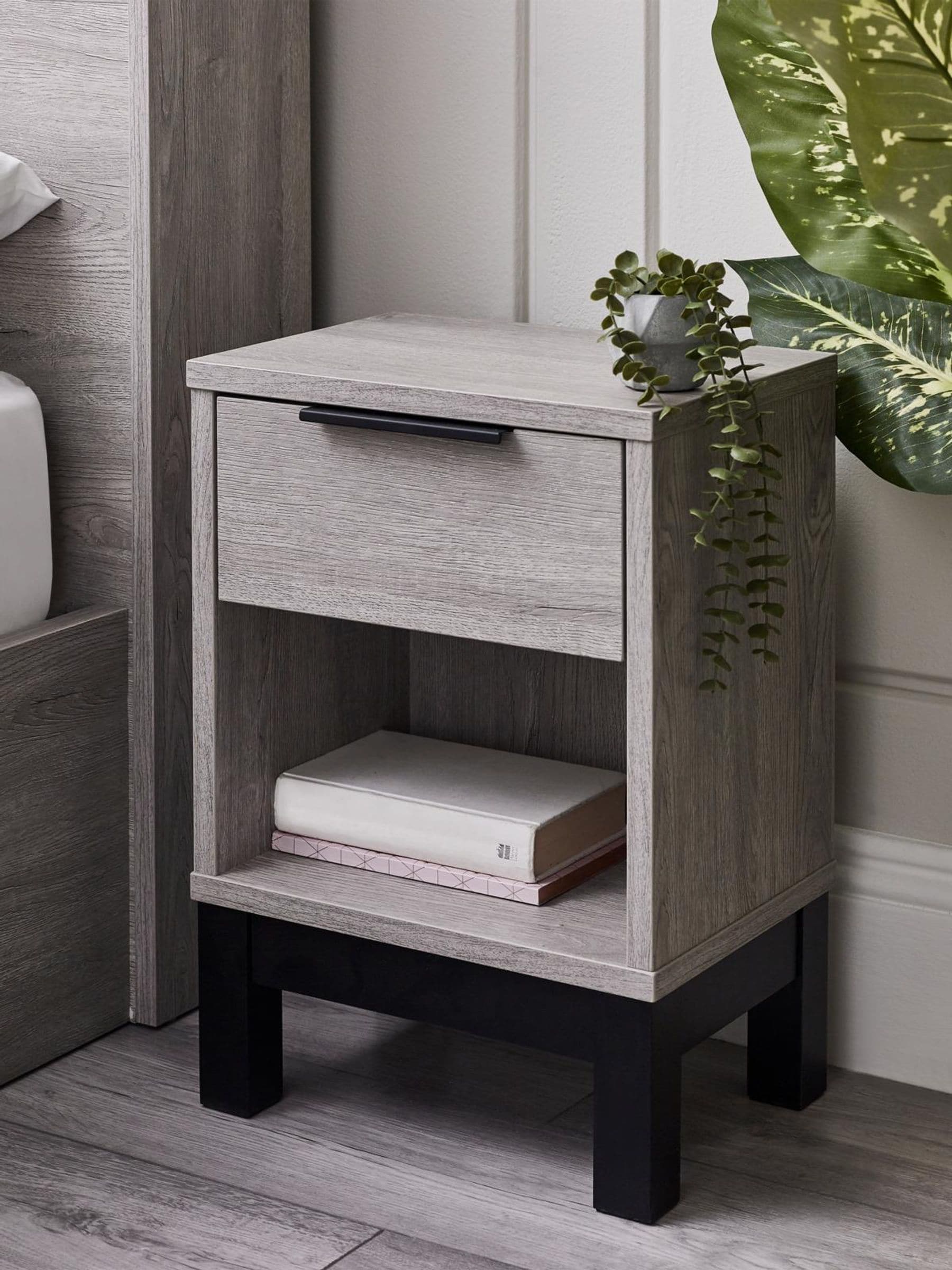 Julian Bowen Bali 1 Drawer Bedside - Image 6