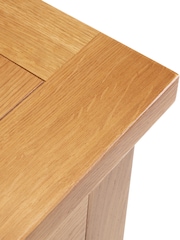 Julian Bowen Oak Astoria 1 Drawer Lamp Table - Image 5 of 6