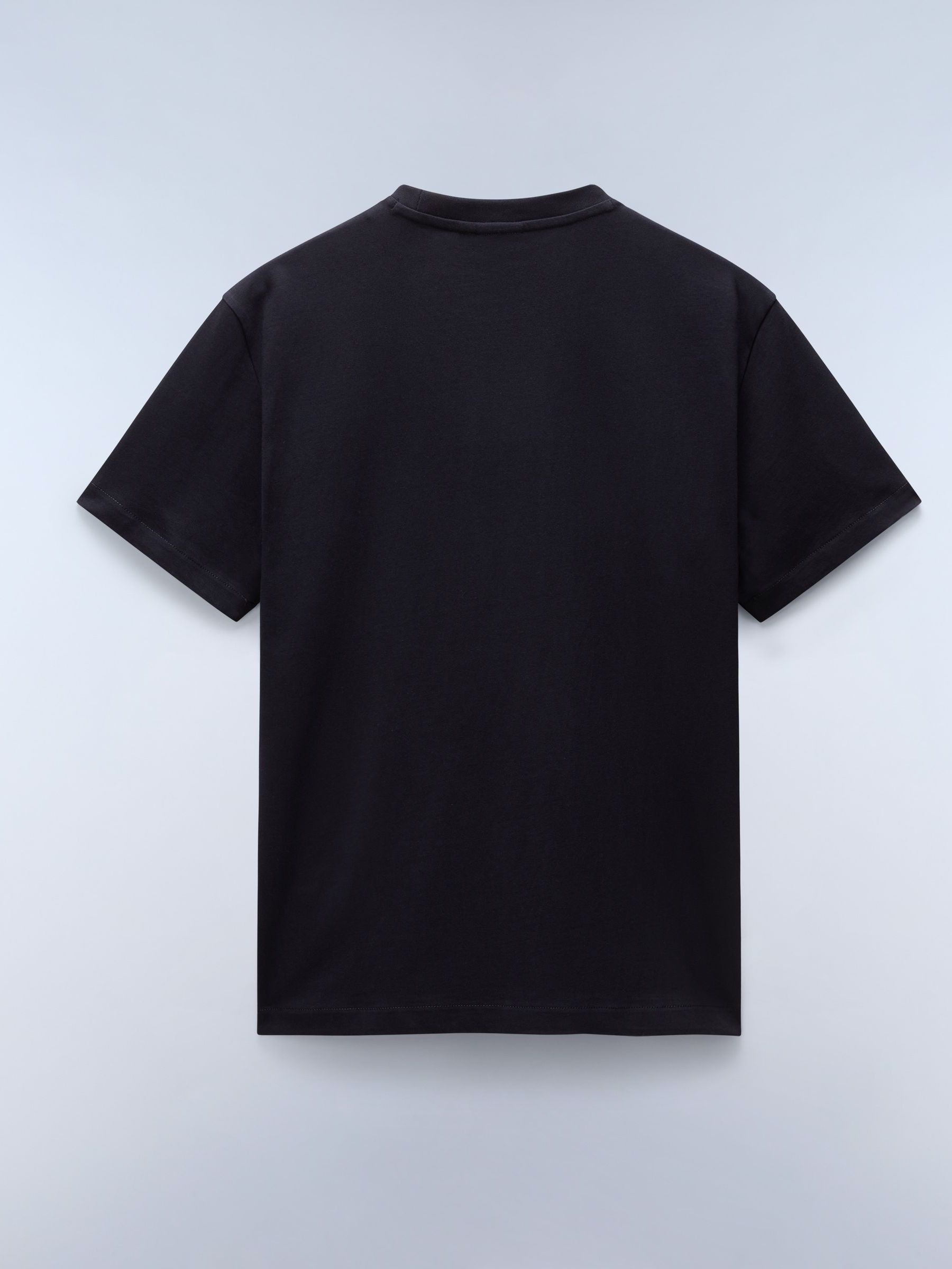 Napapijri Black Cotton Men's T-Shirt main image 0