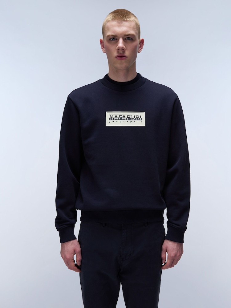 Napapijri Blue Box Sweater Top - Image 1 of 6
