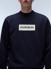 Napapijri Blue Box Sweater Top - Image 3 of 6