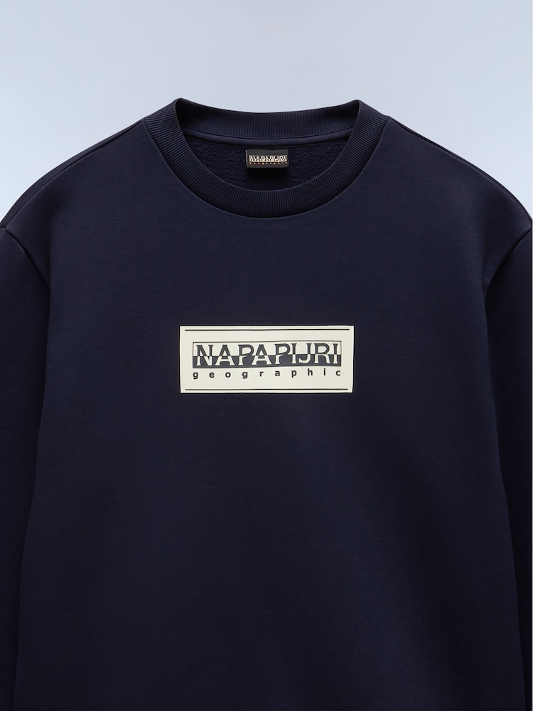 Napapijri Blue Box Sweater Top - Image 6 of 6