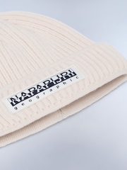 Napapijri Cream Vispa Beanie - Image 3 of 4